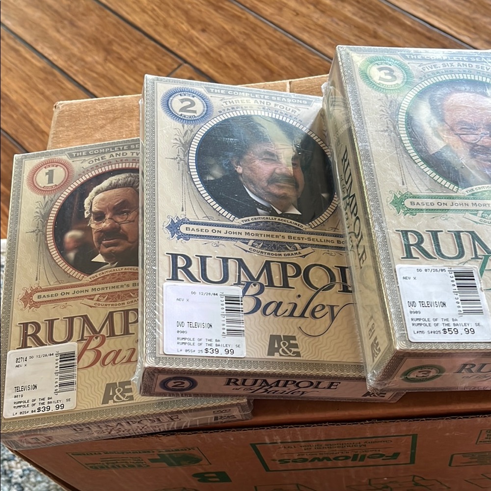 Rumpole of the Bailey DVD Set